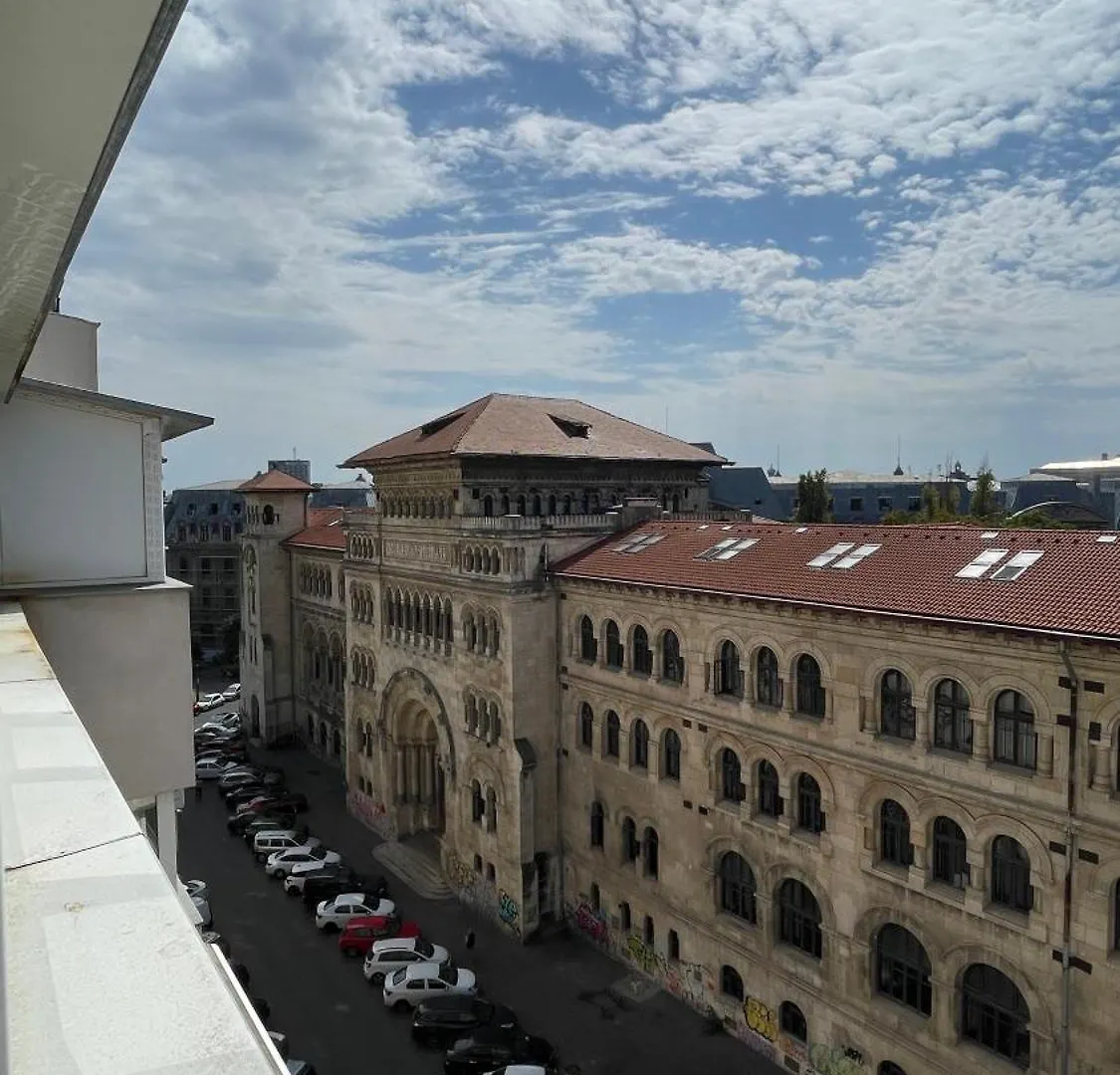 Terrace Balcony Downtown Delight Old Town Oasis City Center Universitate Square Old Town Bucharest Apartment